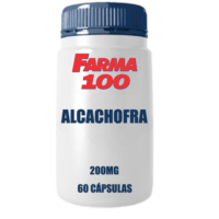 Alcachofra 200mg cápsulas com 60 unidades