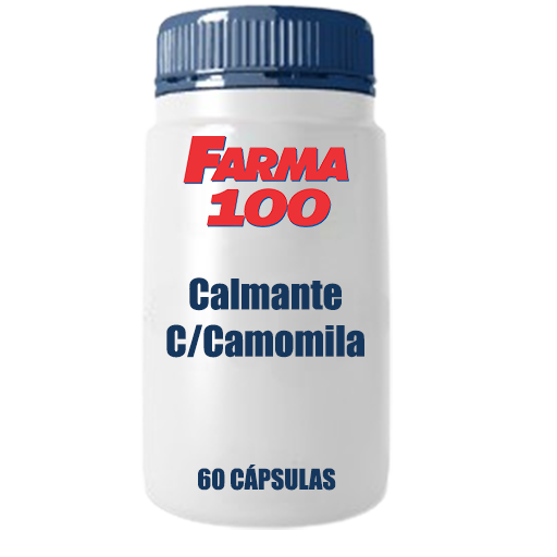 Calmante Fitoterápico Camomila cápsulas com 60 unidades