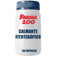 Calmante Fitoterápico Valeriana cápsulas com 60 unidades