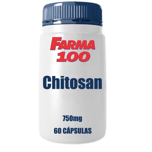 Chitosan 750mg cápsulas com 60 unidades