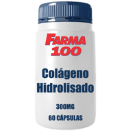 Colágeno Hidrolisado 300mg cápsulas com 60 unidades