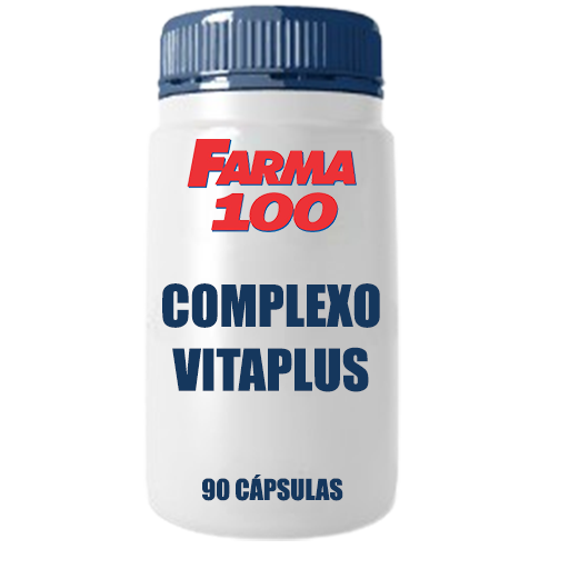 Complexo Vitaplus cápsulas com 90 unidades