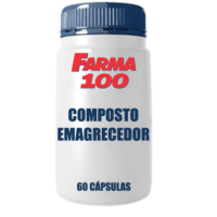 Emagrecedor cápsulas com 60 unidades