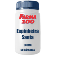 Espinheira Santa 500mg cápsulas com 60 unidades