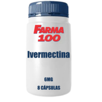 Ivermectina 6mg cápsulas com 8 unidades