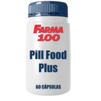 Pill Food Plus cápsulas com 60 unidades