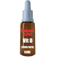 Vitamina D 200 UI por gota solução 15ml