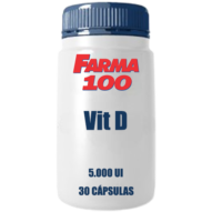 Vitamina D 5.000 UI cápsulas com 30 unidades