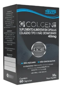 Colágeno Colgen Tipo Ii Teuto 40mg com 60 Unidades