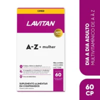 Lavitan Az Mulher 60 unidades Multivitamínico Completo Para Energia, Imunidade E Beleza