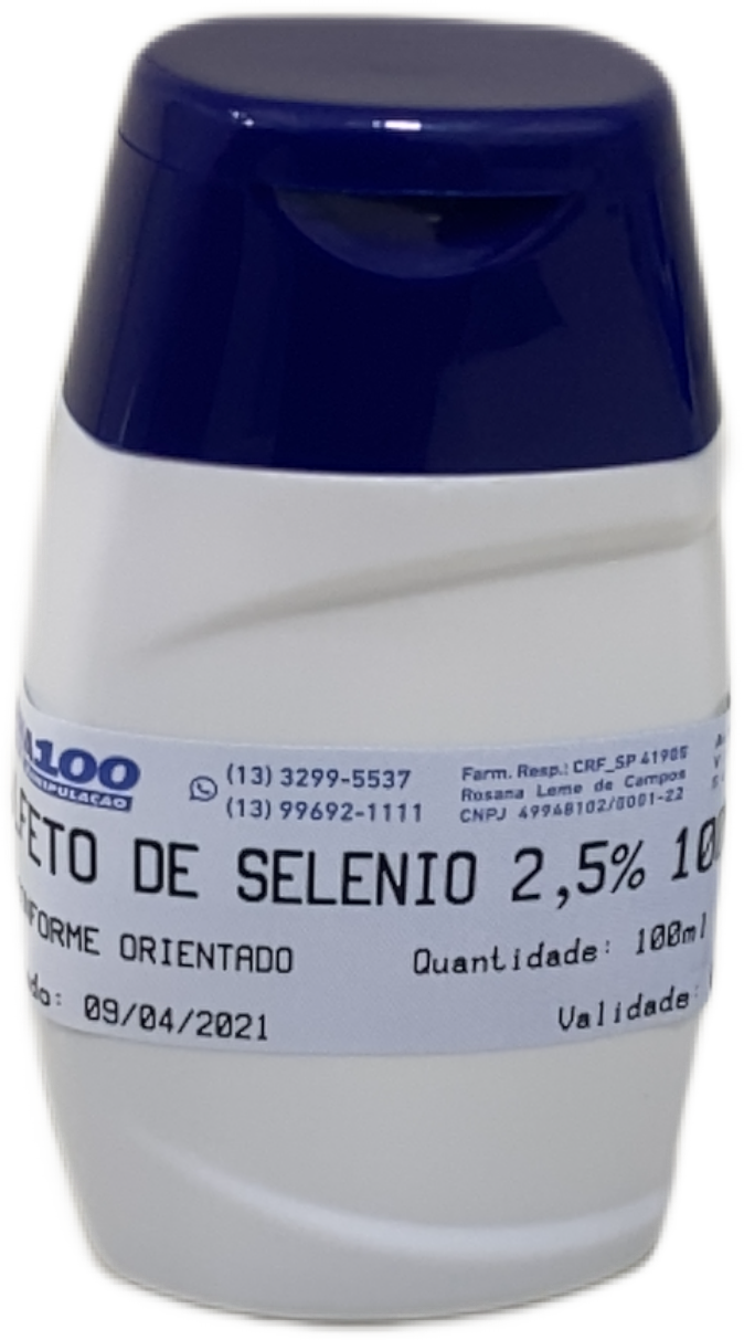 Sulfeto de Selênio 2,5% 100ml